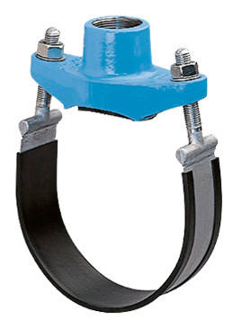 

Хомут врезной резьбовой Blucast Dn 150 (150-180) х 1-1/2"