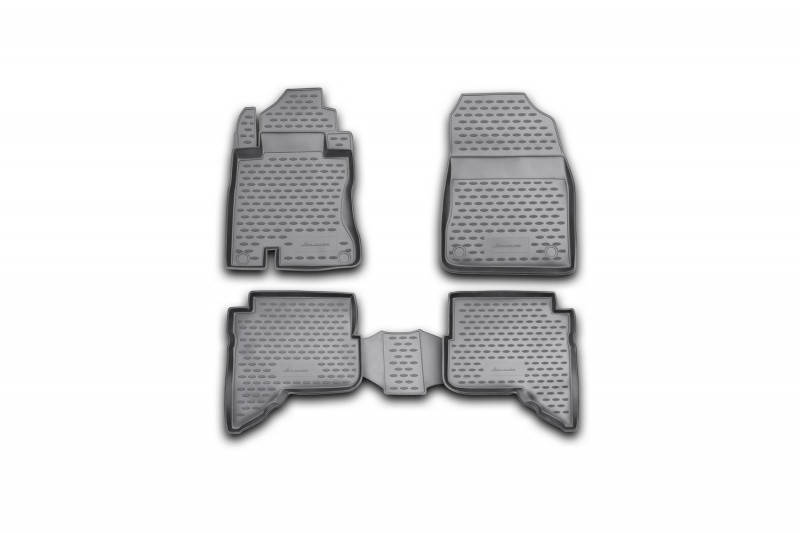 

Коврики в салон DAIHATSU Terios 2006-, 4 шт. (полиуретан), Черный