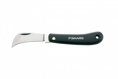 

Изогнутый нож для прививок Fiskars K62, Черный