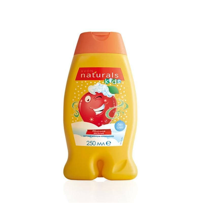 

Шампунь-ополаскиватель 2 в 1 "Веселое яблоко" AVON Naturals, 250 ml