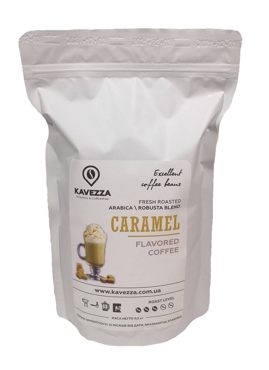 

Кава в зернах ароматизована "Карамель"(Caramel), 500 г