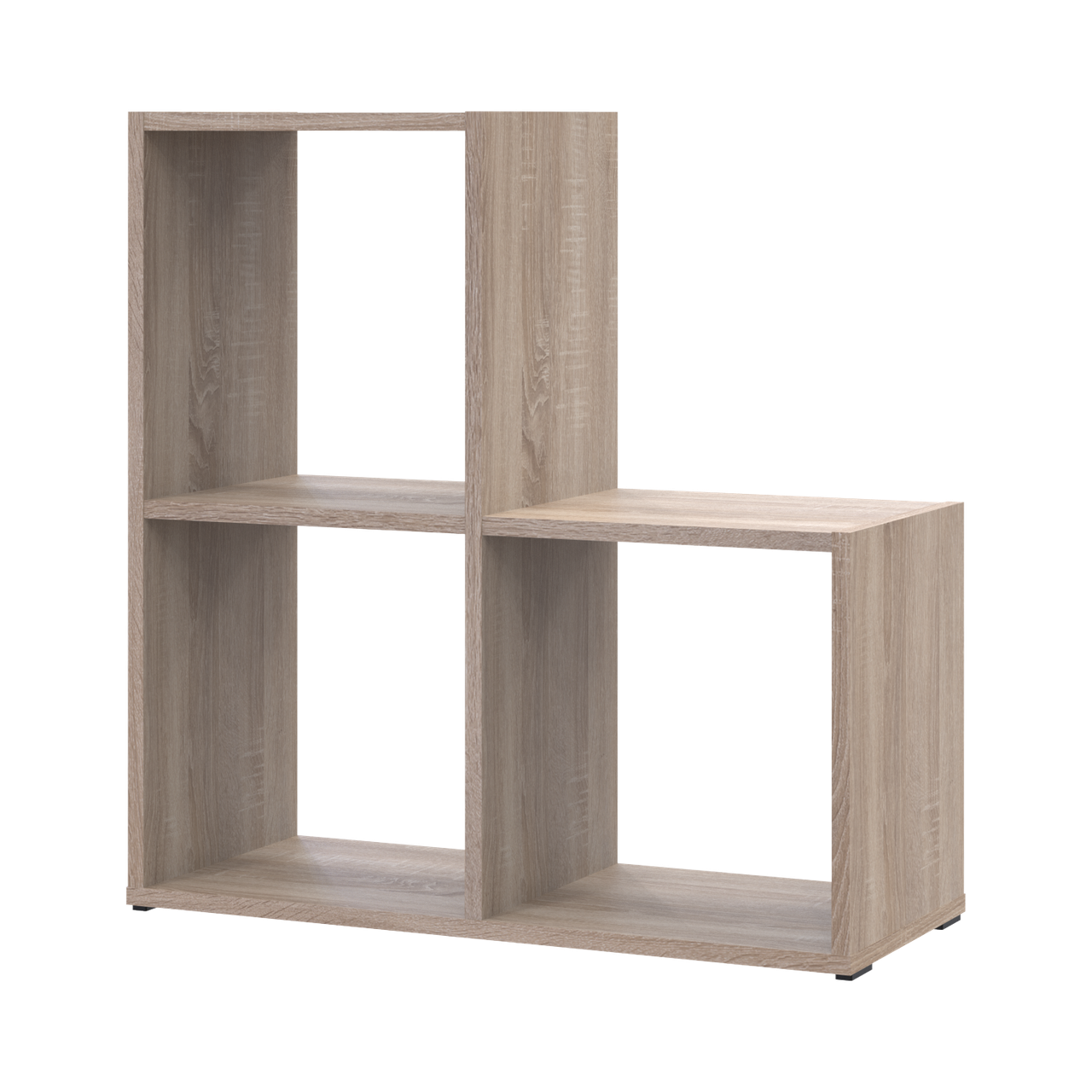 Стелаж Doros Степ 2х2 Дуб сонома відкритий 69х28.8х71.4 (41516155) 3
