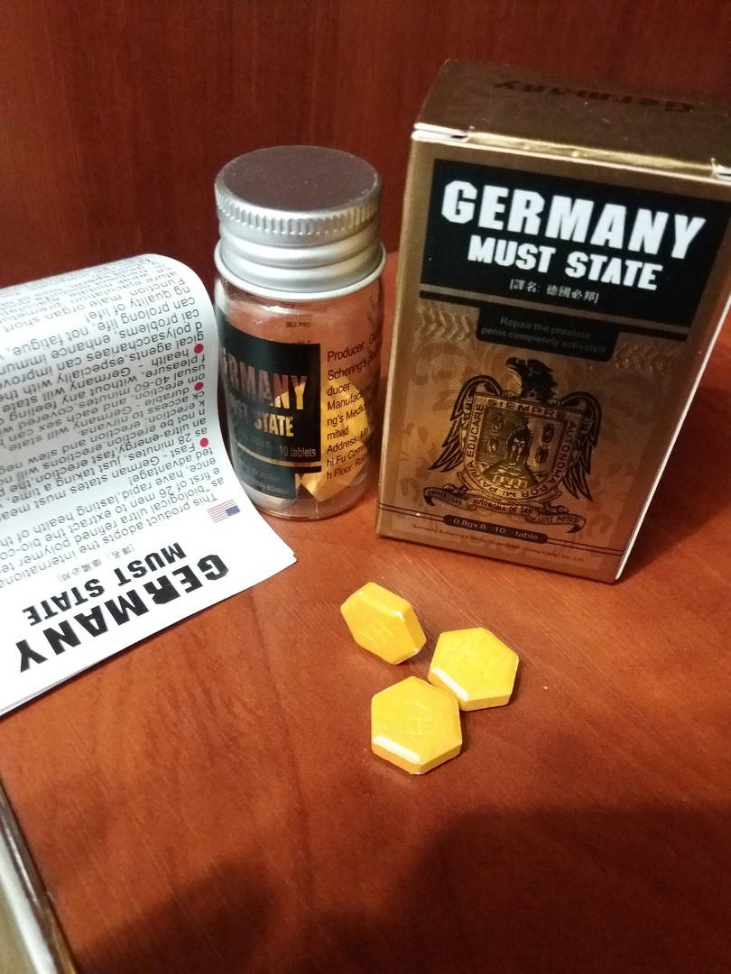 

Эффективный мужской возбудитель Germany must state, 10 таблеток. Оригинал!