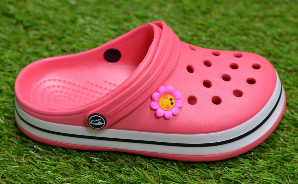 

Детские шлепанцы кроксы сабо crocs для девочки розовые р30-35, Розовый