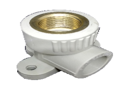 

Колено настенное PP-R 20х1/2" ВР Krakow, Серый
