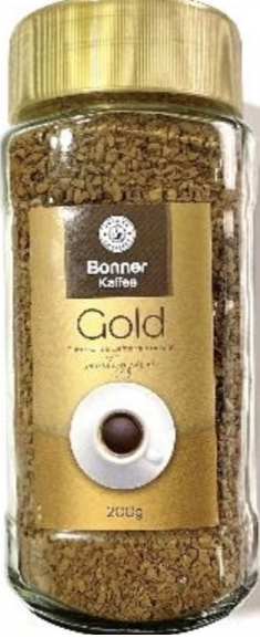 

Кофе растворимый Bonner Kaffee Gold 200г