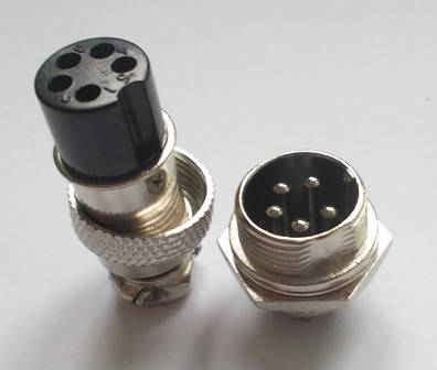 

Разъем 5 контактный (5 pin) пара, оптом от 10 шт.