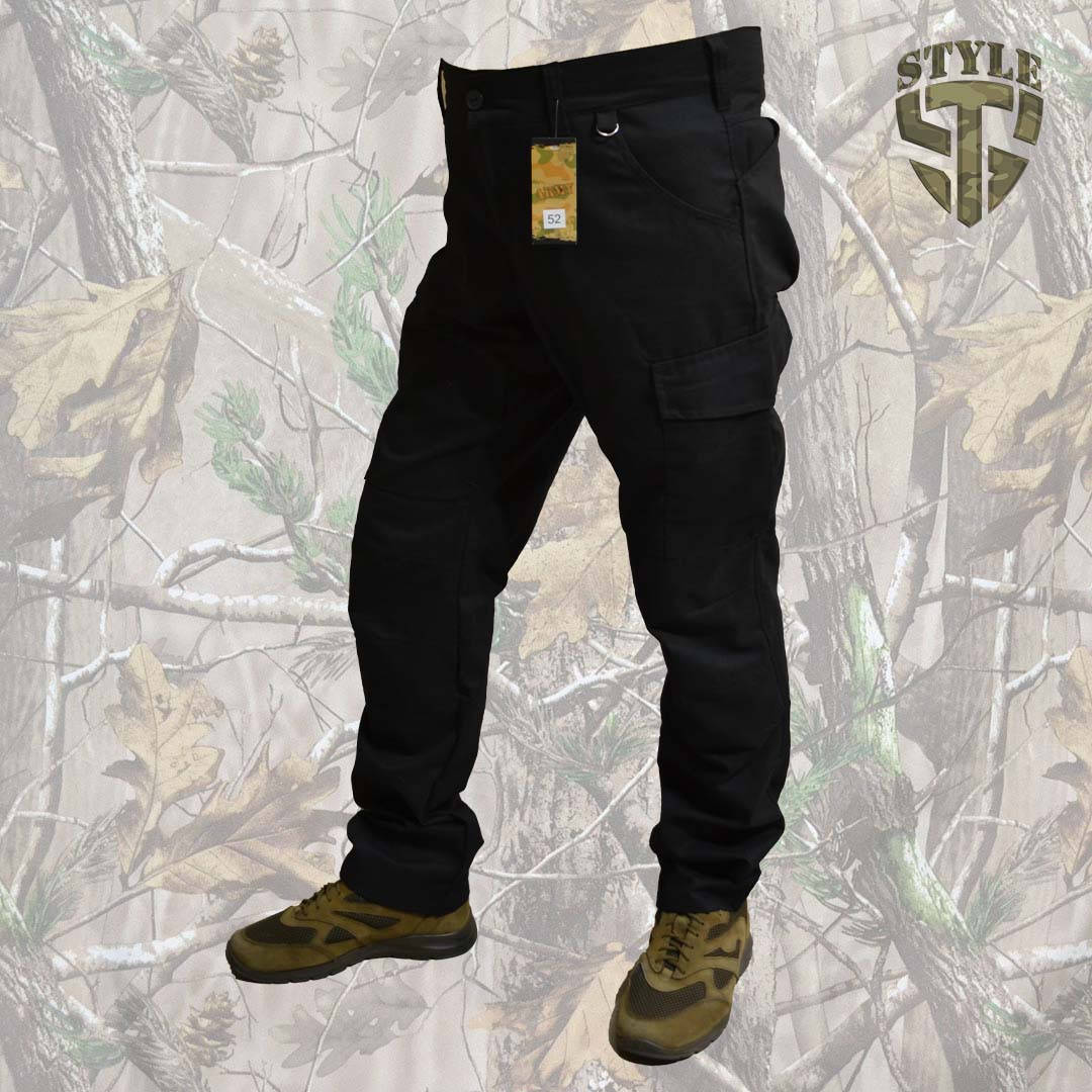 

Штани Tactic чорні 50, Черный