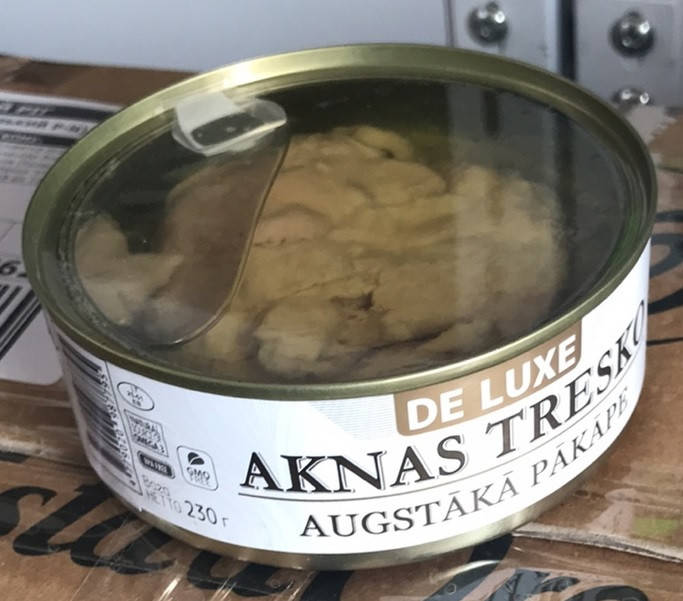 

Печень Трески Натуральная Валмис Valmis De Luxe в Масле 240 г Латвия