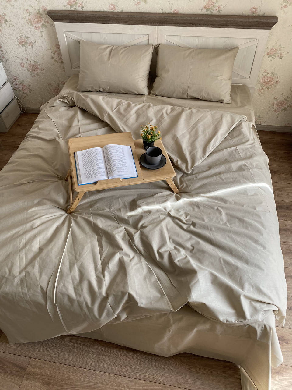 

Комплект постельного белья, полуторный, бязь, хлопок 90%, Разные цвета