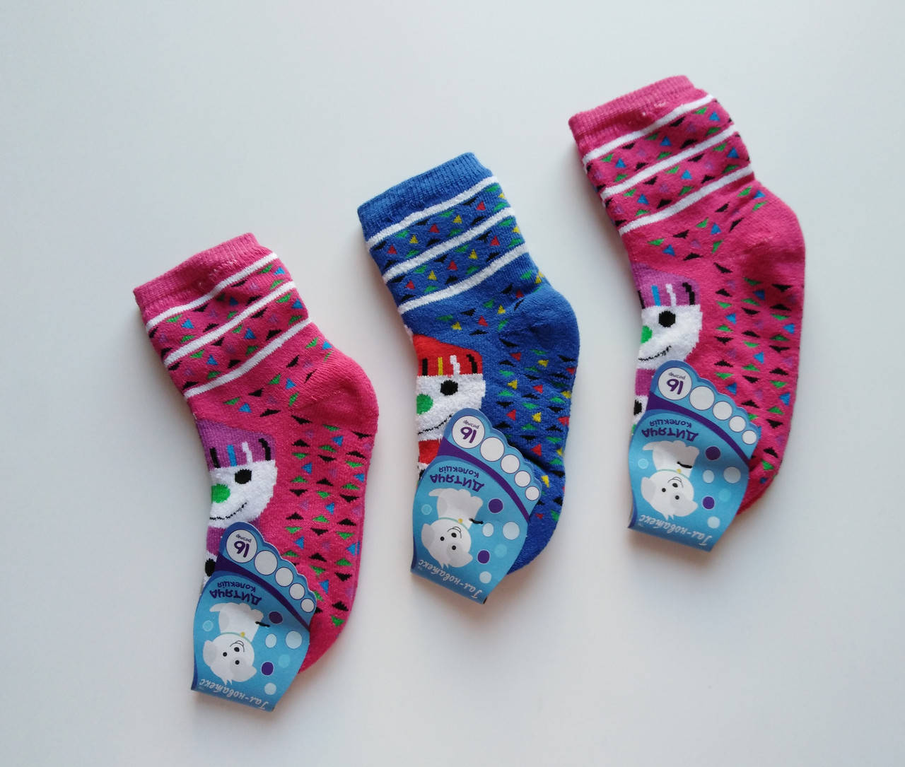 

Носки детские Махровые 16р Снеговик знижка акційна ціна