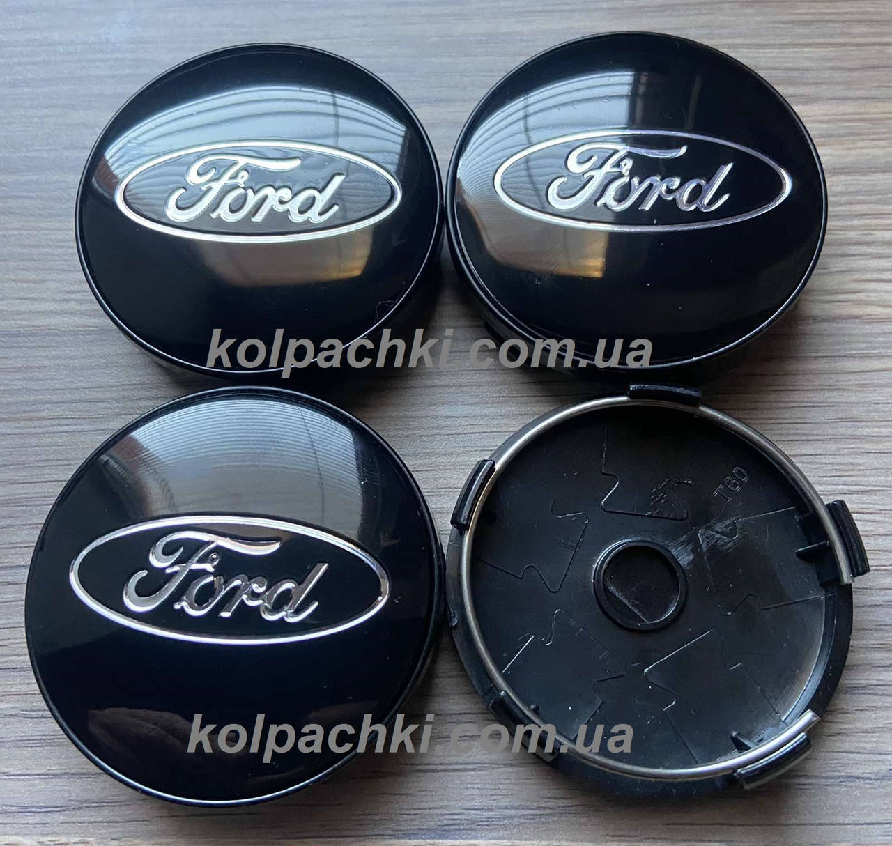 

Колпачки на диски Ford 60мм 56мм хром черный