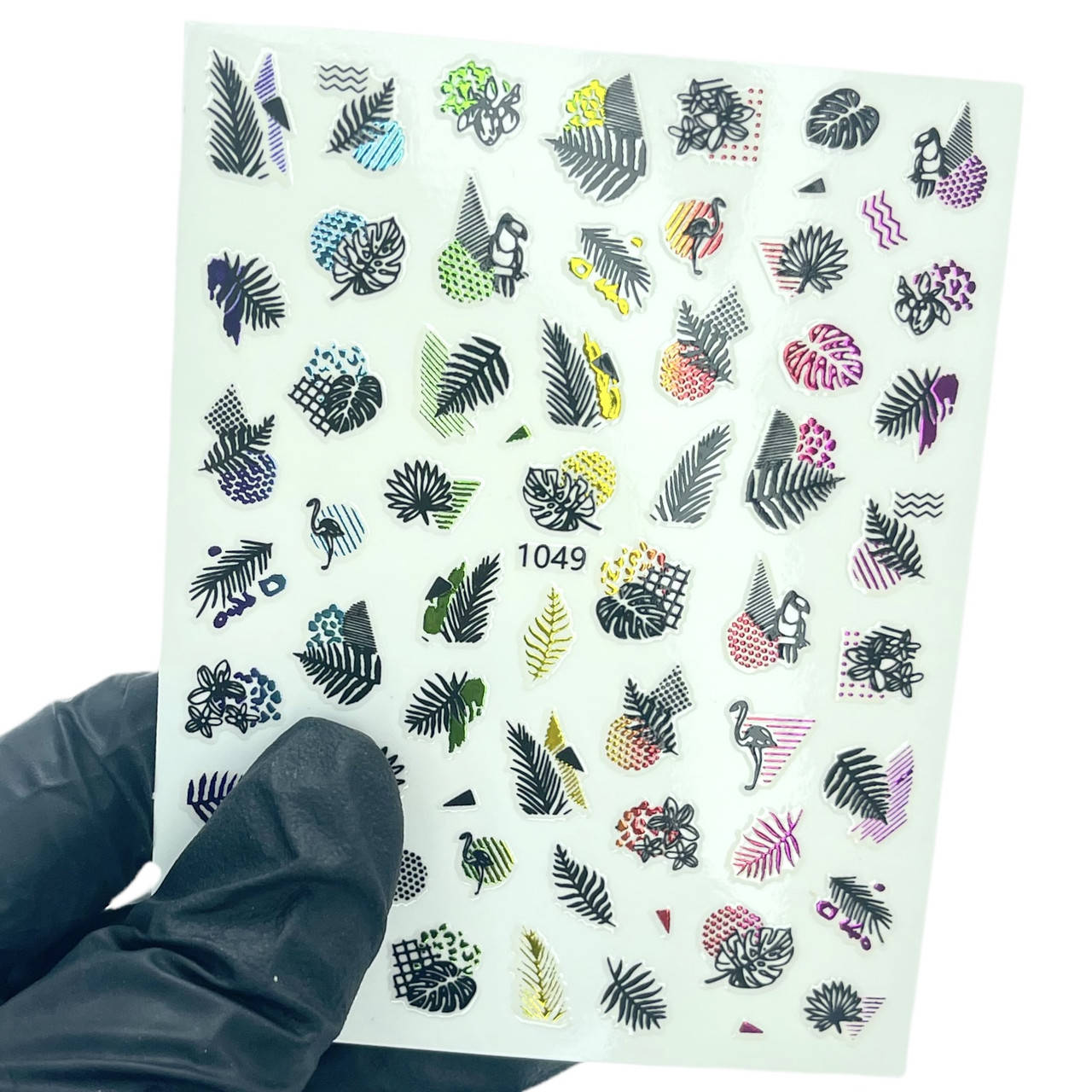 

Наклейки для ногтей - 3D стикеры JOYFUL NAIL "Лист" для дизайна ногтей 1049