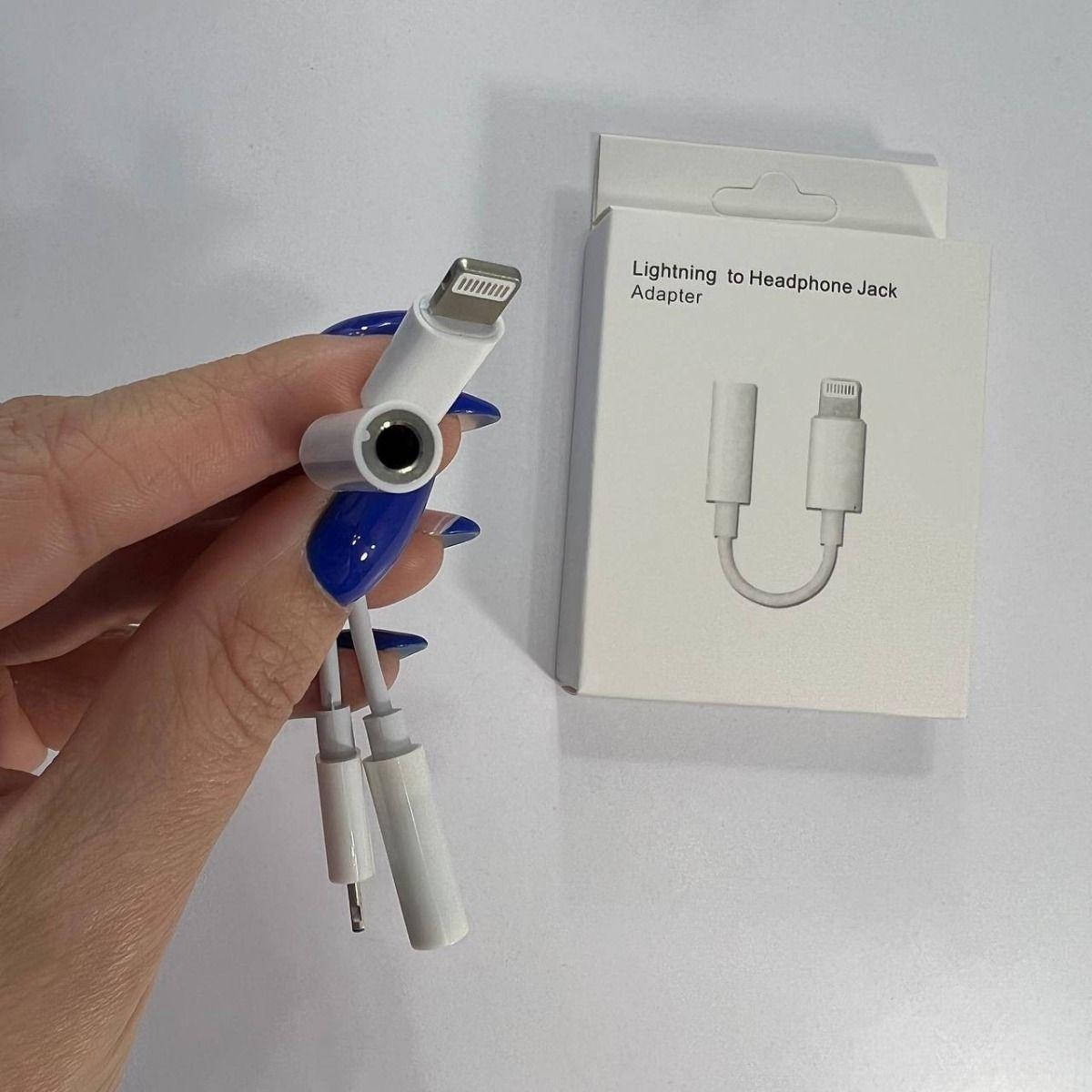 

Переходник для Apple iPhone AUX 3.5 на Lightning, на наушники, aux