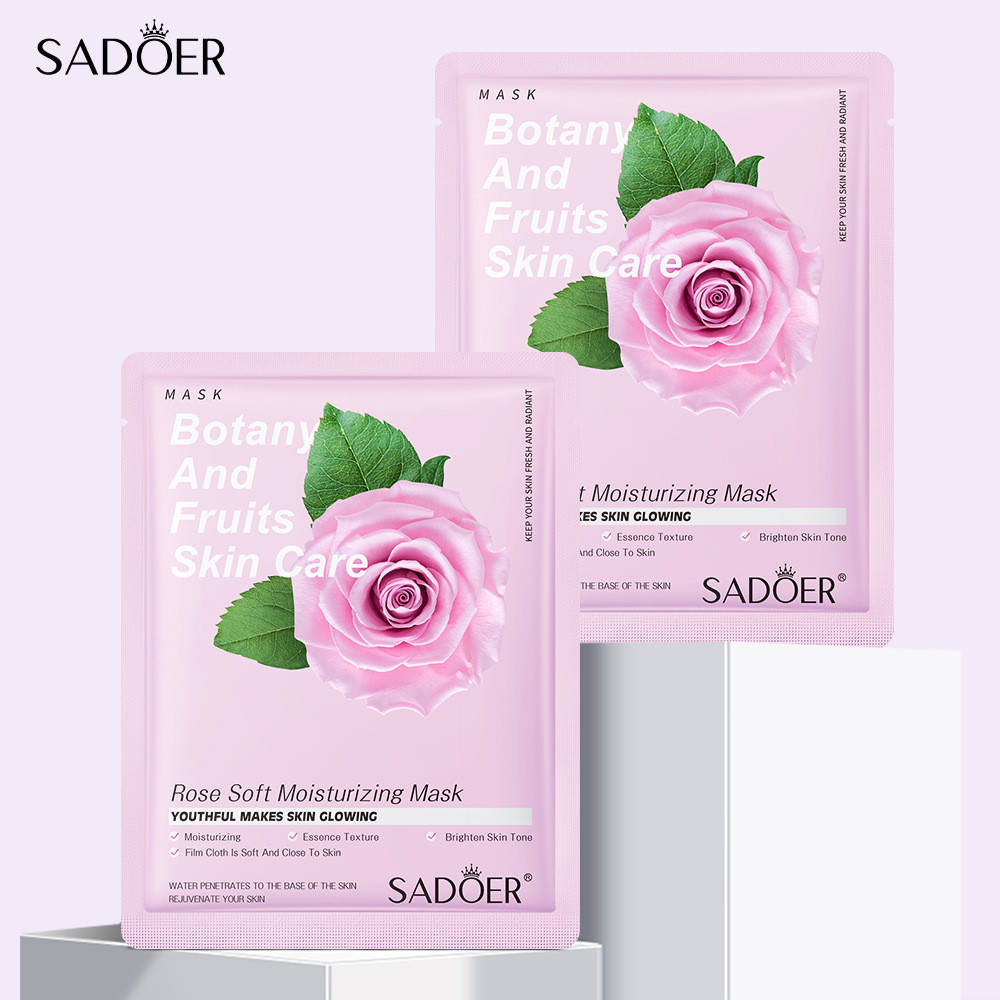 

Тканевая маска для лица Sadoer c экстрактом Розы