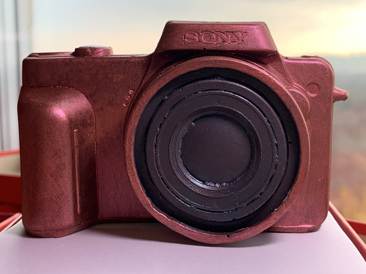 

Шоколадный фотоаппарат. Прикольный подарок фотографу.