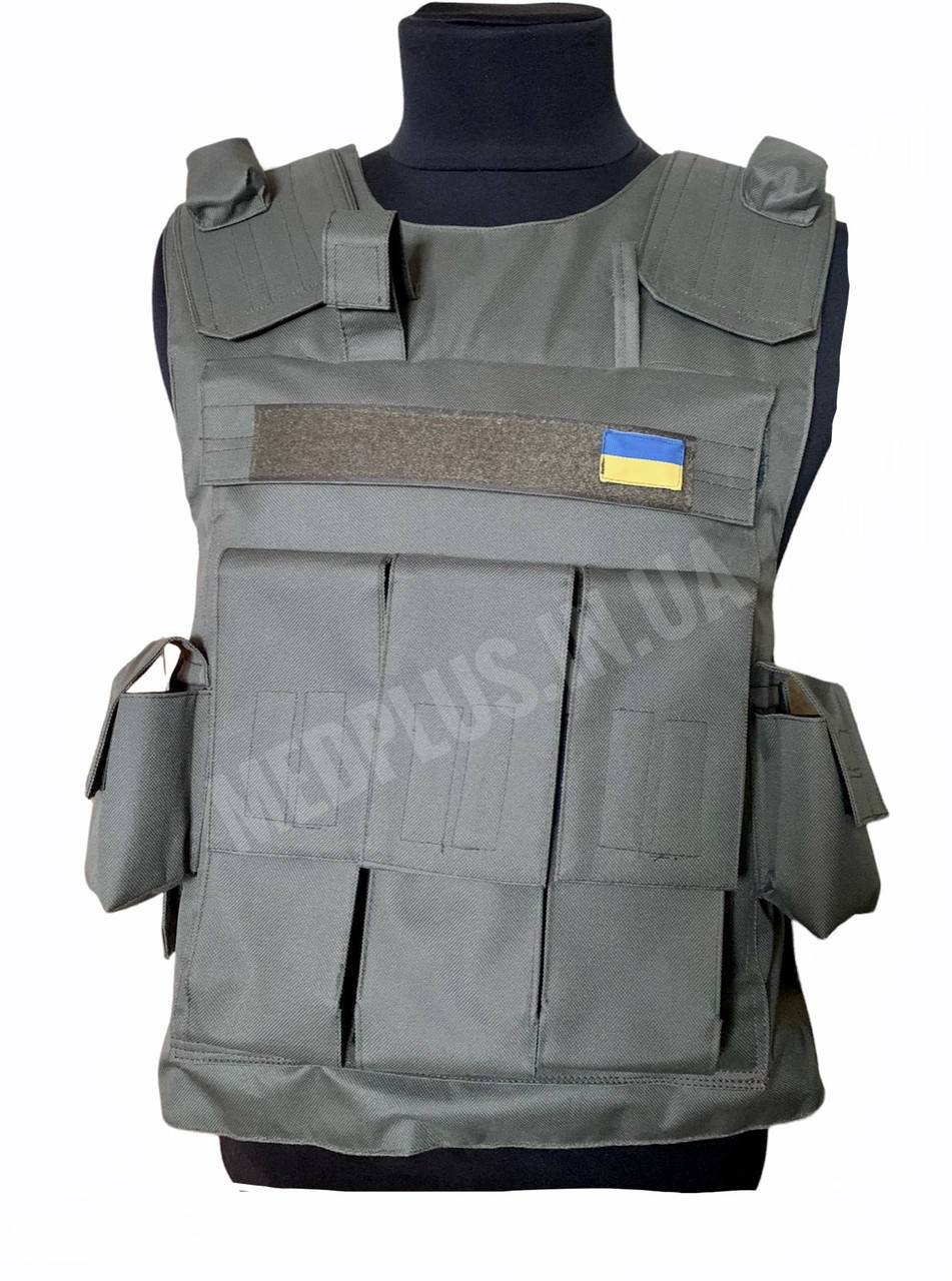 

Бронежилет с пластинами - 5 класс защиты