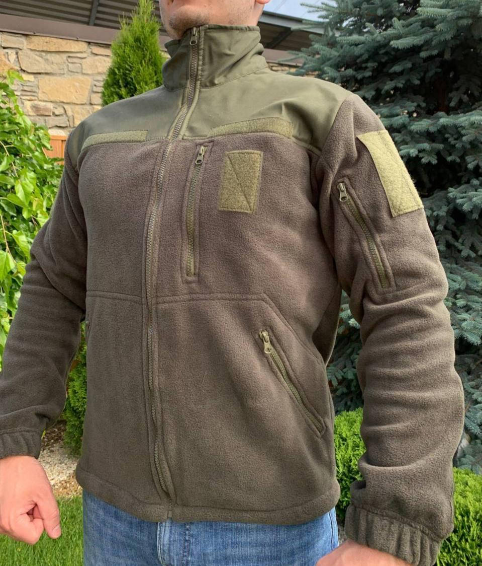 

Кофта Флисовая Тактическая Олива НГУ ЗСУ ДПСУ 42, 44, 54, 56, Оливковый