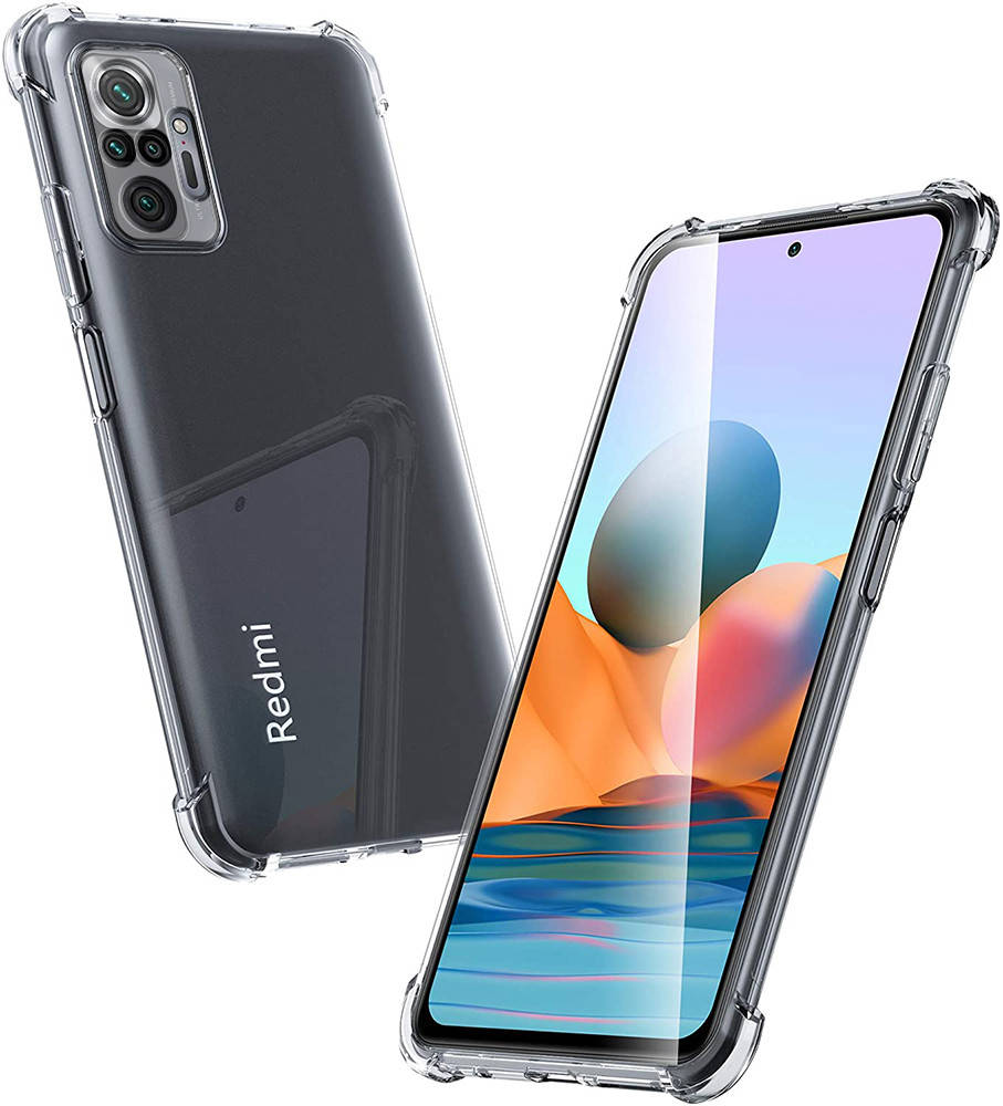 

Прозрачный чехол MultiCam Xiaomi Redmi Note 10 Pro (усиленный углами)