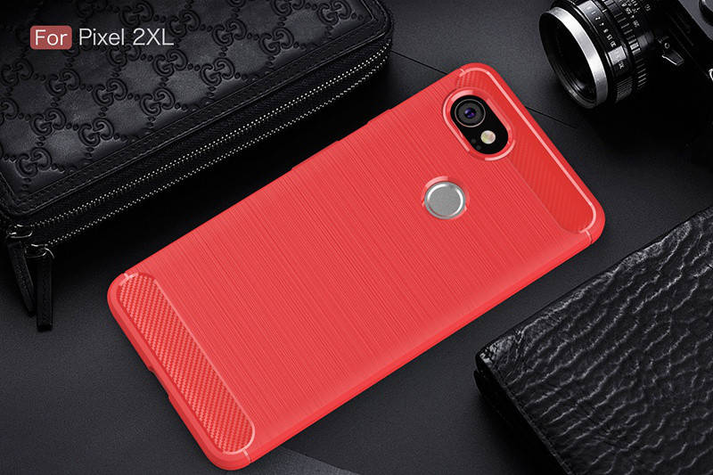

TPU чехол накладка Urban для Google Pixel 2 XL (5 цветов) красный