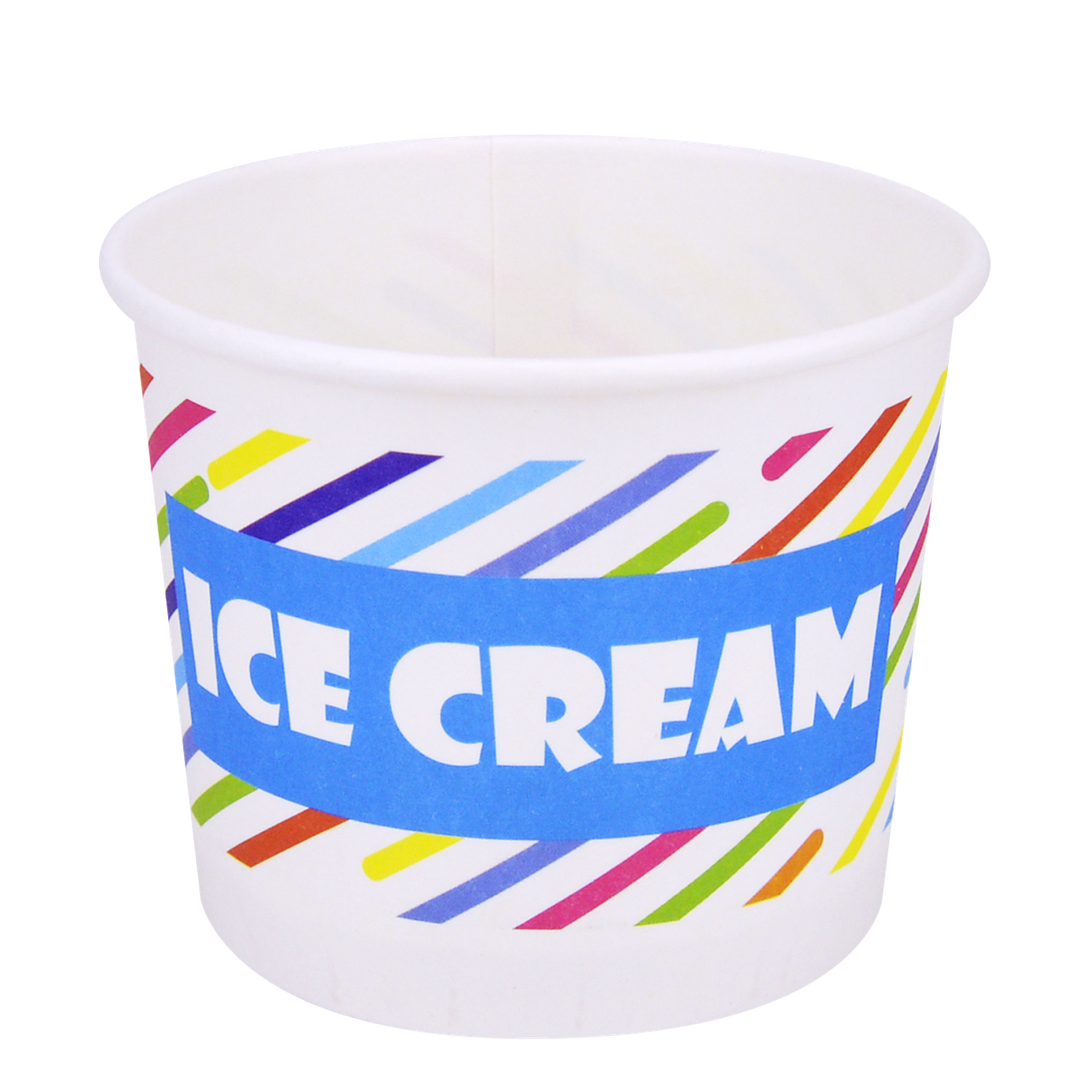 

Креманка бумажная ICE CREAM 286 мл, Разные цвета