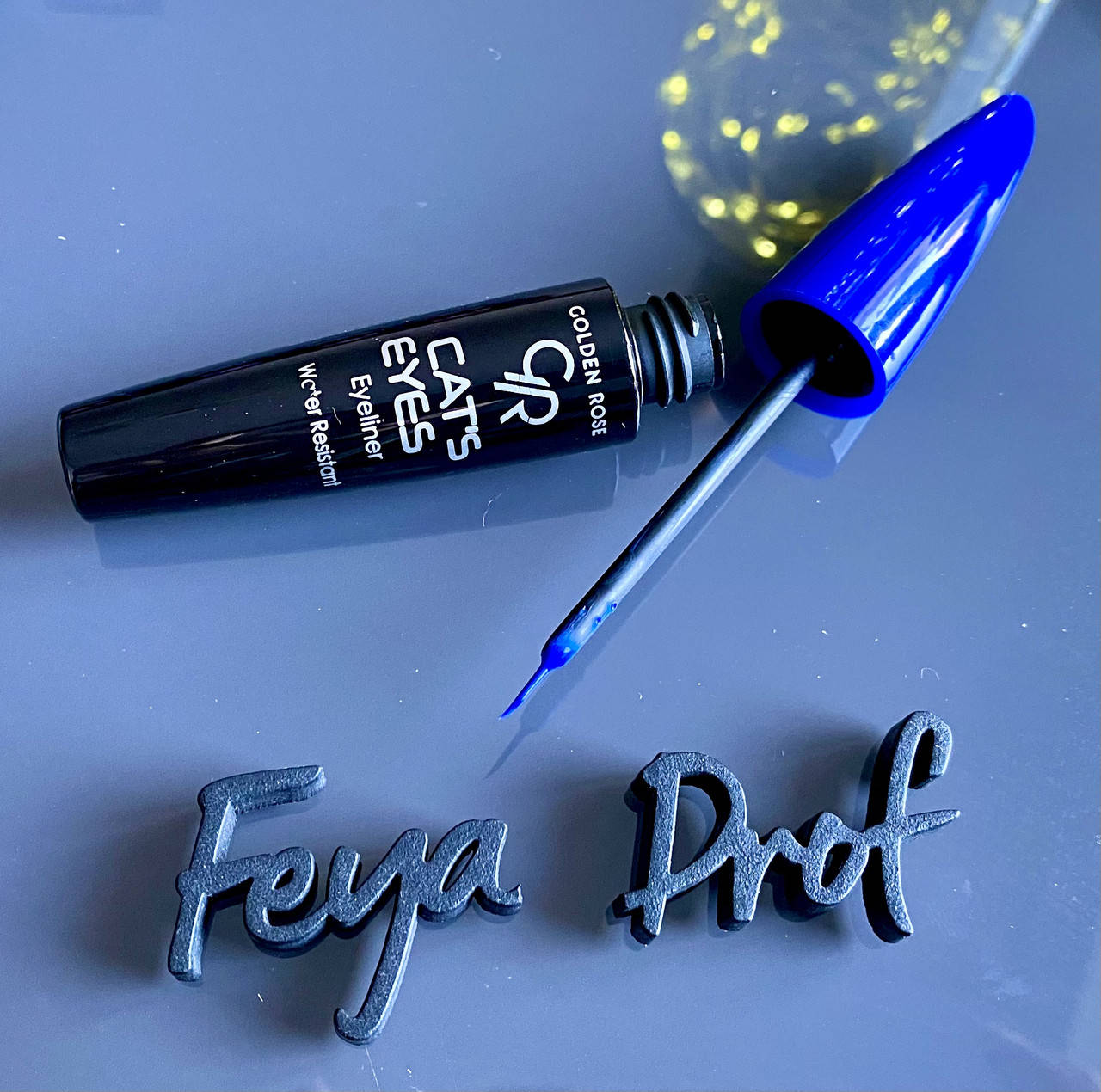 

Подводка для глаз синяя GOLDEN ROSE Cat's Eyes Liner, Синий