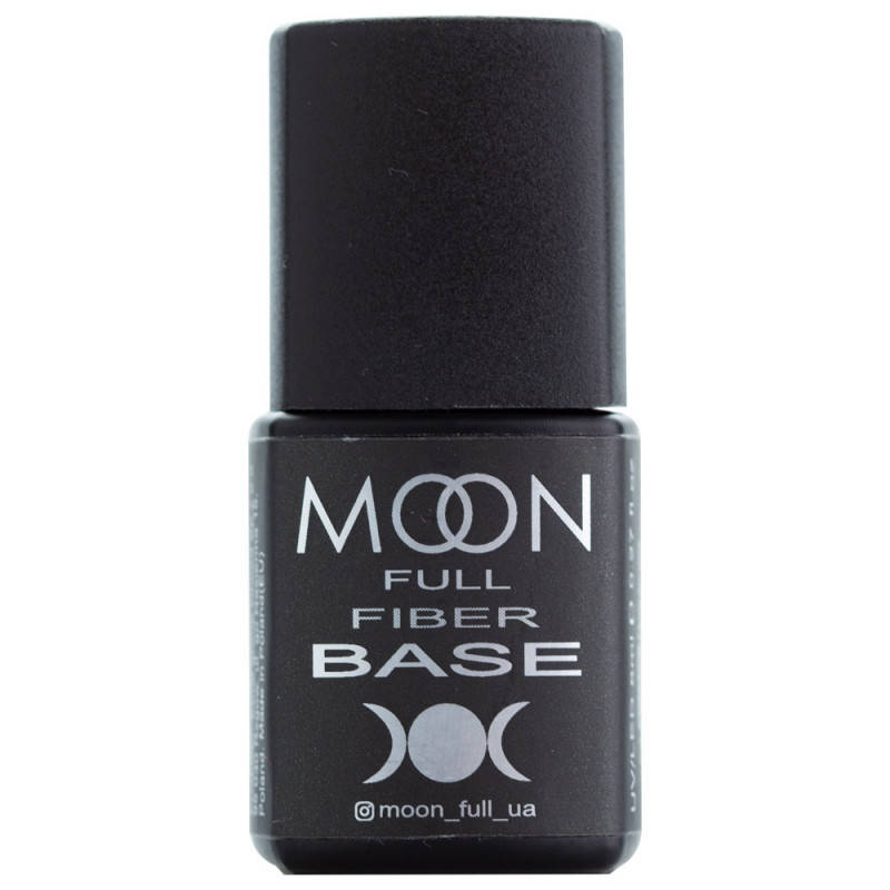

Moon Full Fiber Base - база с волокнами для гель лака, 8 мл