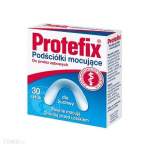 

Protefix - стоматологический зажим для фиксации нижнього протеза, 30 шт.