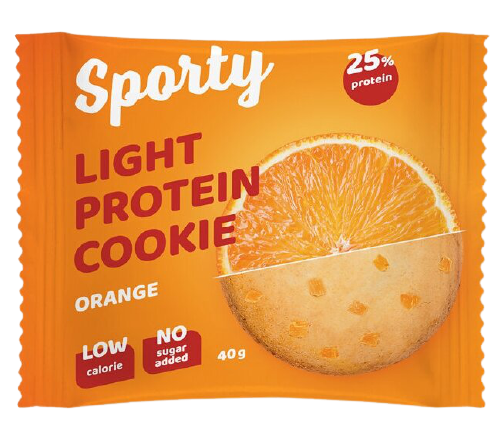 

Протеиновое печенье Sporty Light Апельсин (40 грамм)