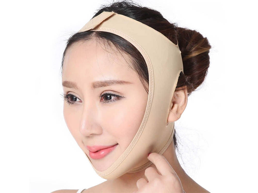 

Маска-бандаж для поддержки овала лица