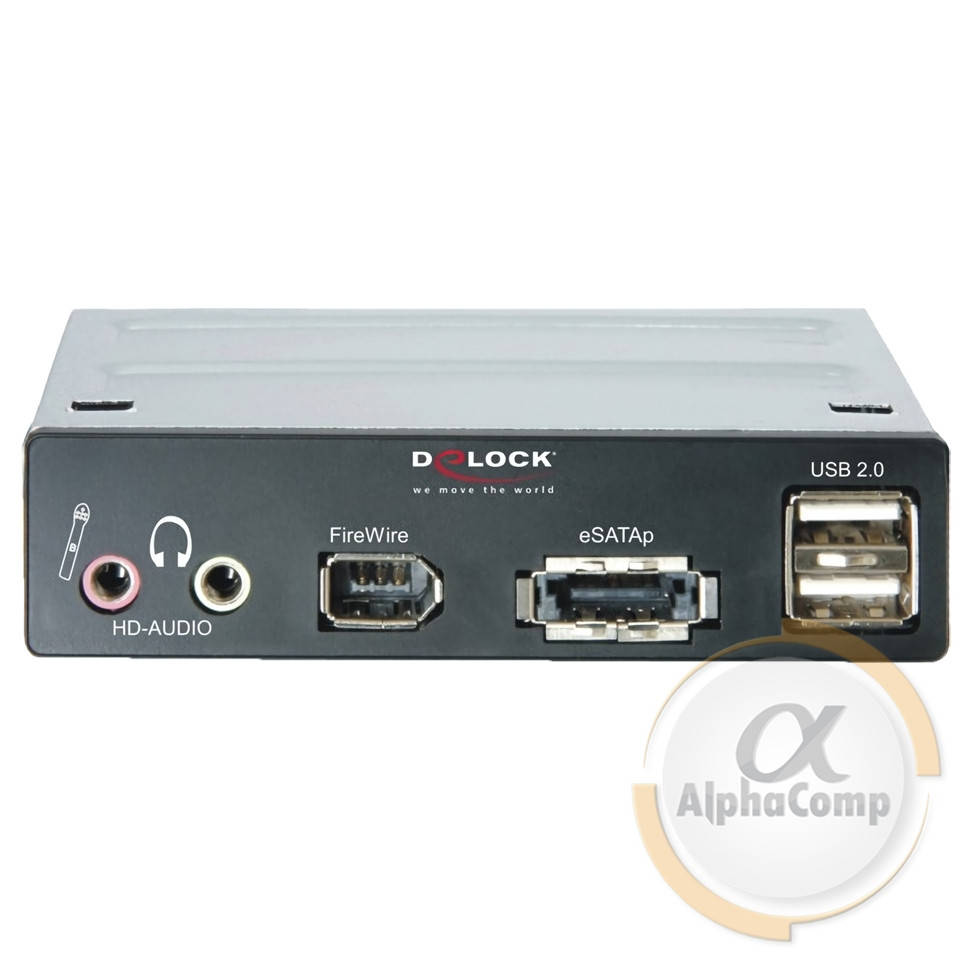 

Кардридер внутренний 3.5" DeLock 91477 (2*USB2.0/eSATA/FireWire/audio+PCI FireWire 3ext.&1 int) БУ