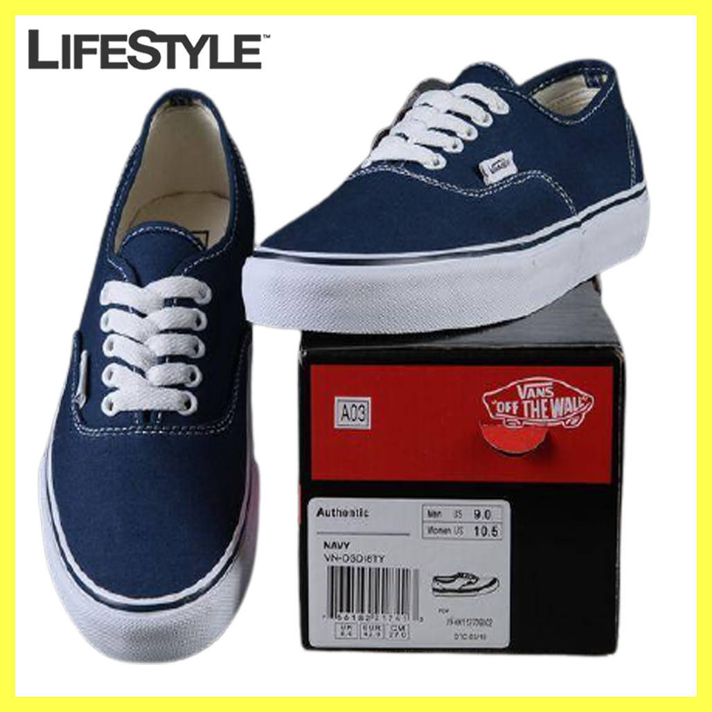 

Стильные кеды Vans (35-46 р.) / Кеды мужские, женские Синий, Черный