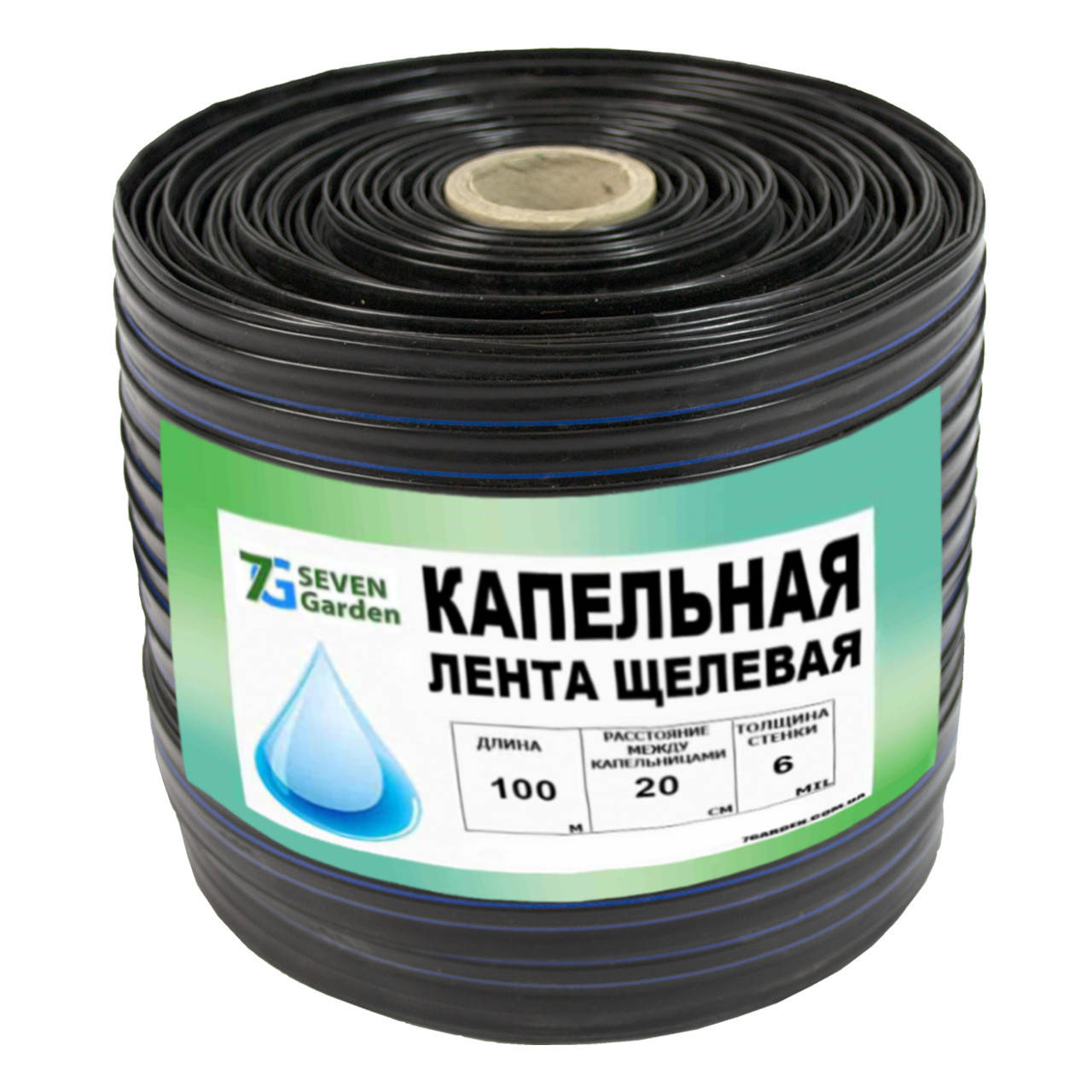 

Капельная лента щелевая Green Line 6 mil 30см 200м 3 л/ч