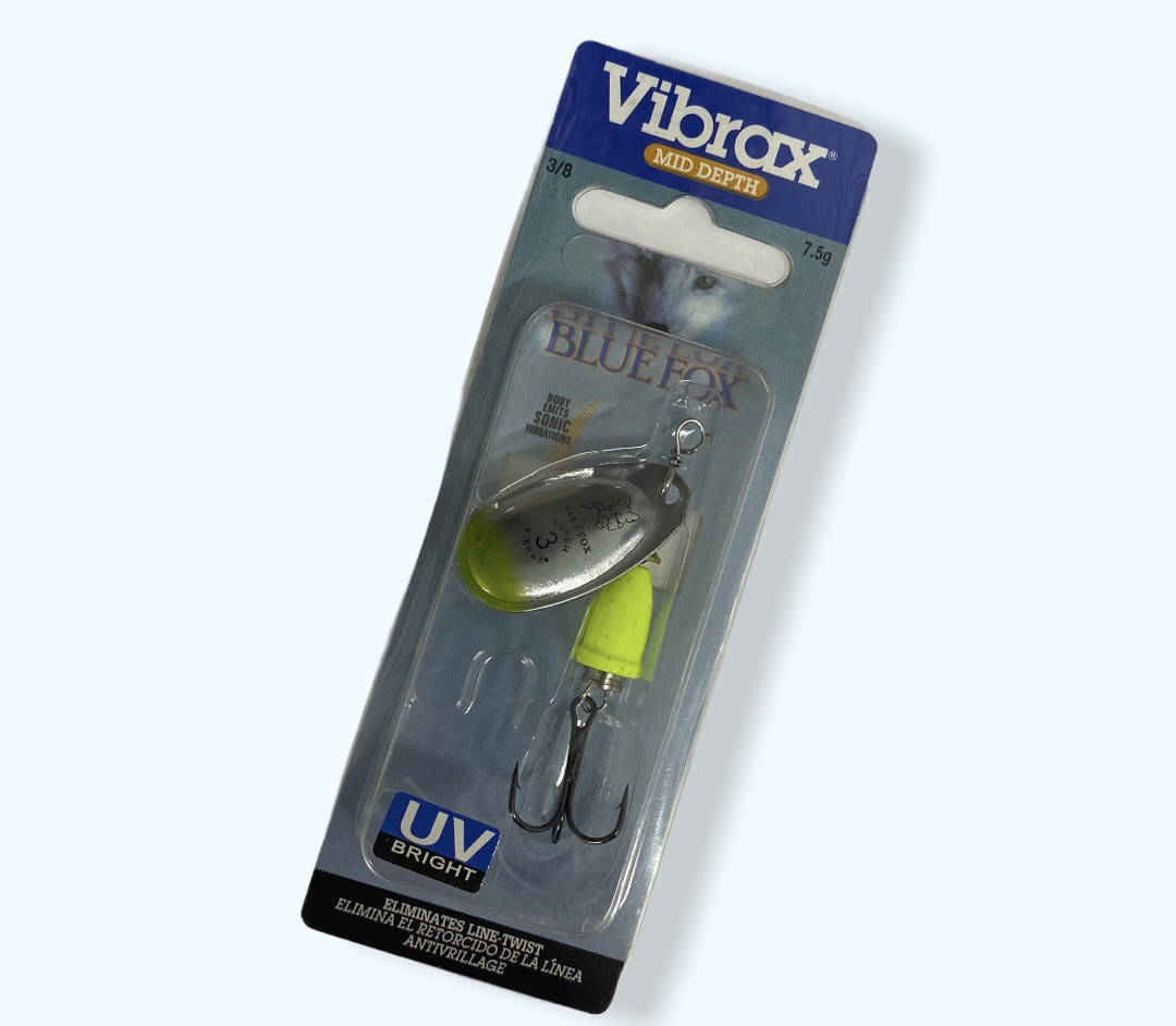

Блесна вертушка светонакопительная BLUE FOX UV 7.5 г. 13, Синий