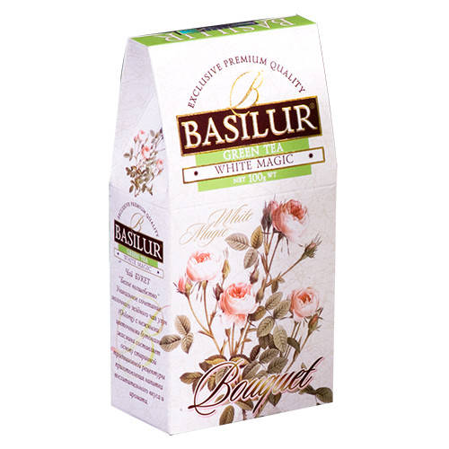 

Чай зеленый Basilur Букет Белое волшебство 100г