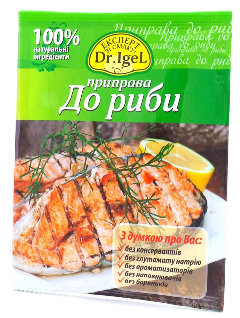 

Приправа Для рыбы Dr. Igel 20г