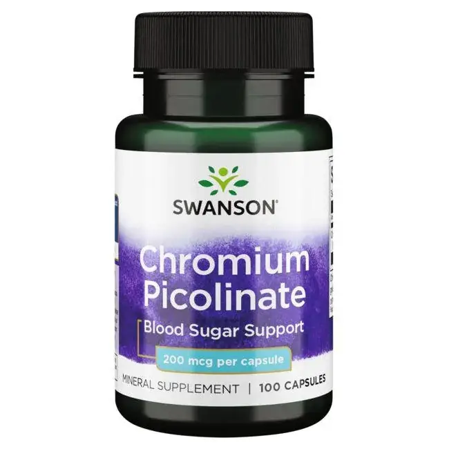 

Хром Swanson Premium Chromium Picolinate 200 мкг 100 капс