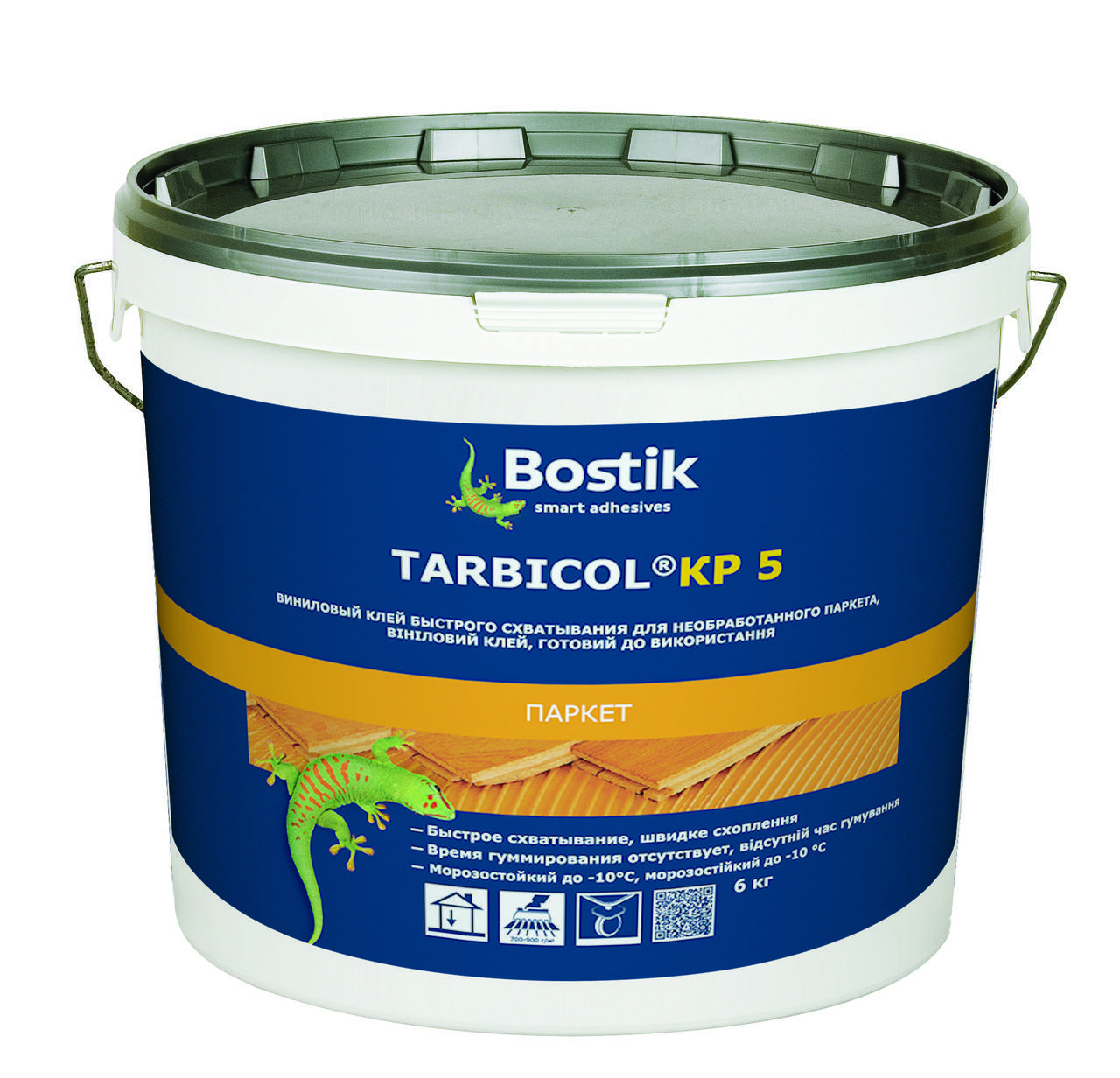 

BOSTIK Tarbikol KP5 клей для паркета, фанеры и др. (6 кг)