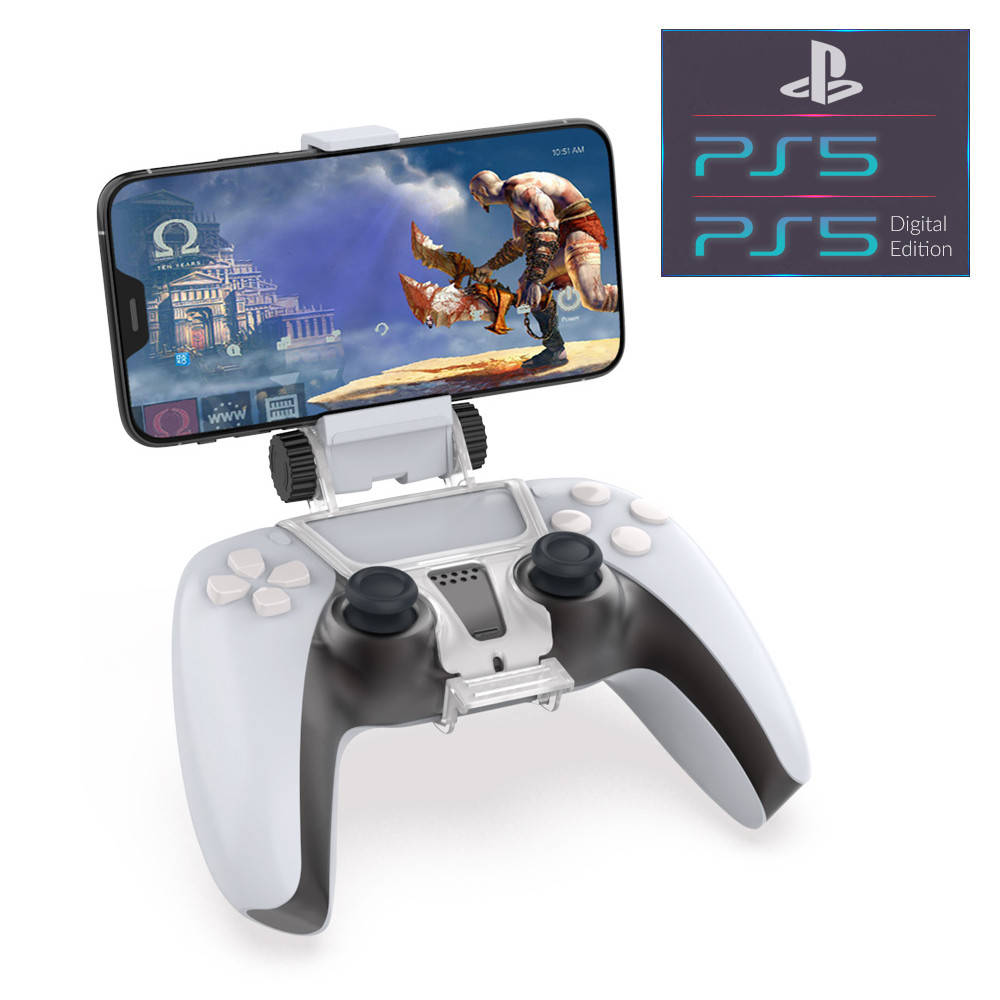 

Держатель-зажим для мобильного телефона DOBE геймпада DualSense консоли PlayStation PS5 / PS5 Digital Edition