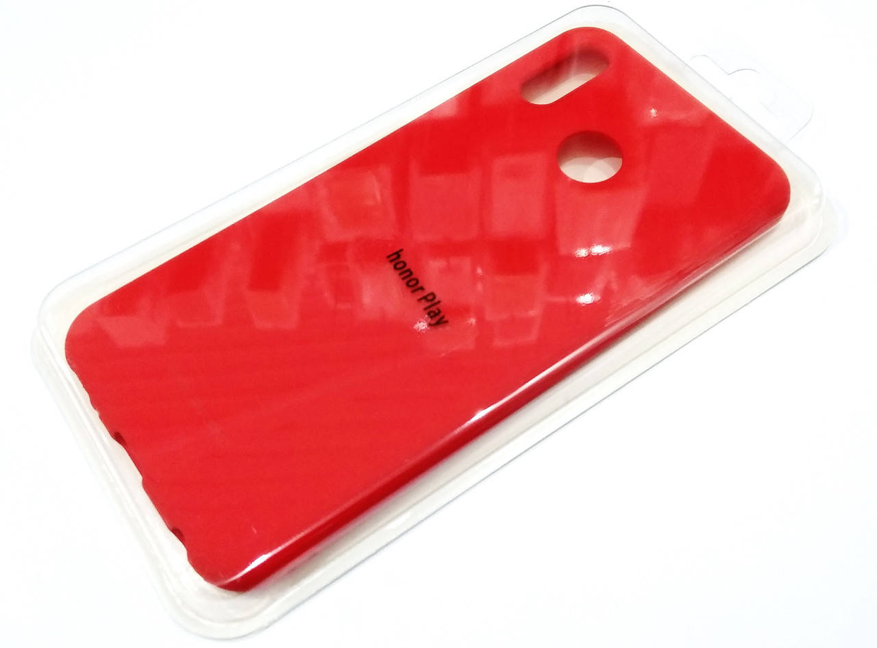 

Чехол для Huawei Honor Play силиконовый Molan Cano Jelly Case матовый красный