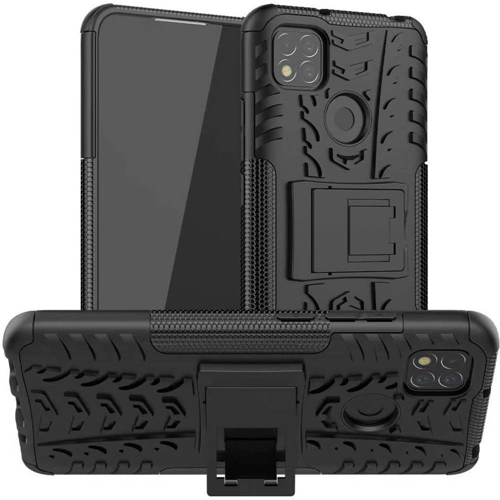 

Бронированный чехол Armored Case для Xiaomi Redmi 9C черный
