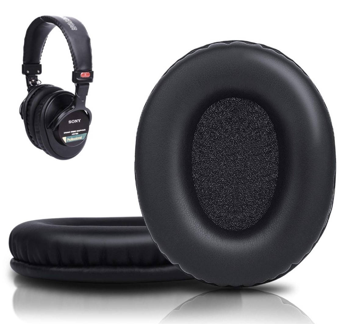 

Амбушюры для наушников SONY MDR-7506 Материал протеиновая кожа