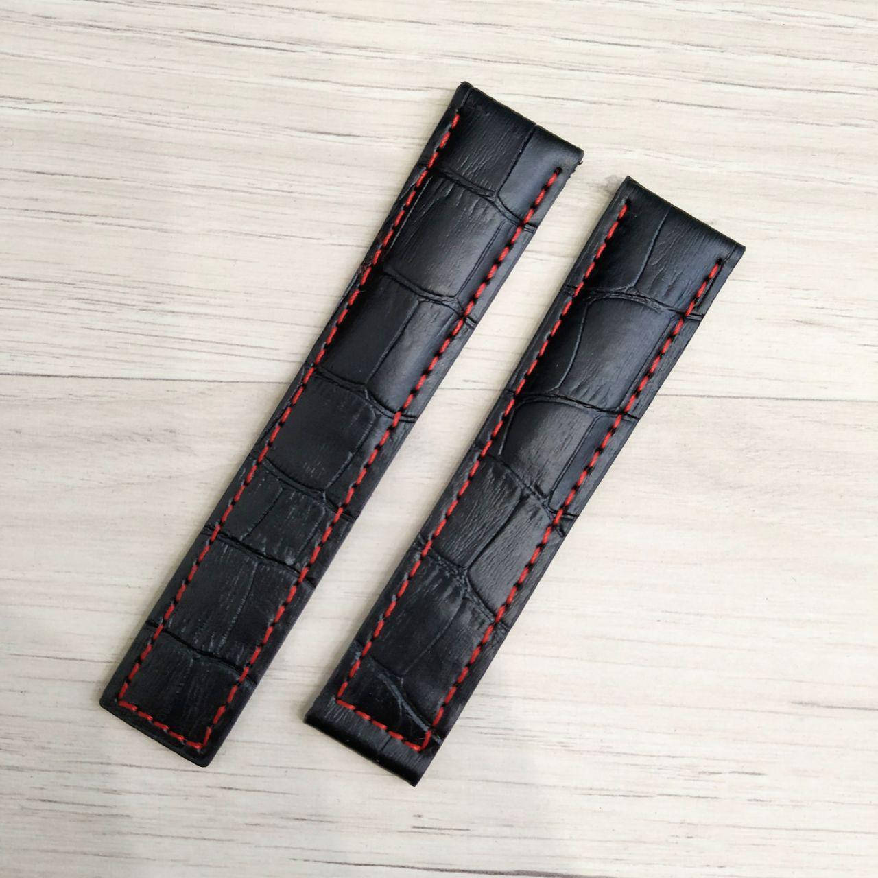 

Ремешок Tag Heuer 20/18 Black-Red