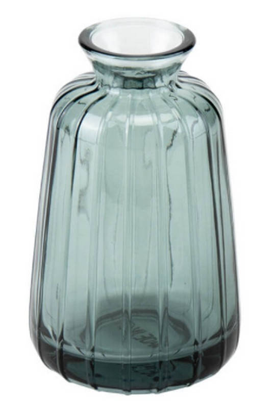 

Ваза стеклянная 11*7 см зелений "Версаче", Разные цвета