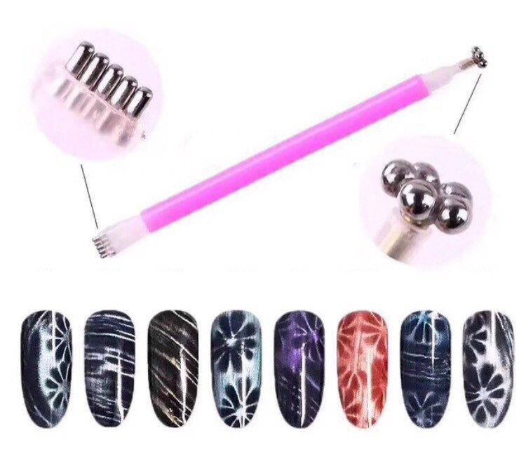 

Двухсторонний магнит Цветок, Розовый