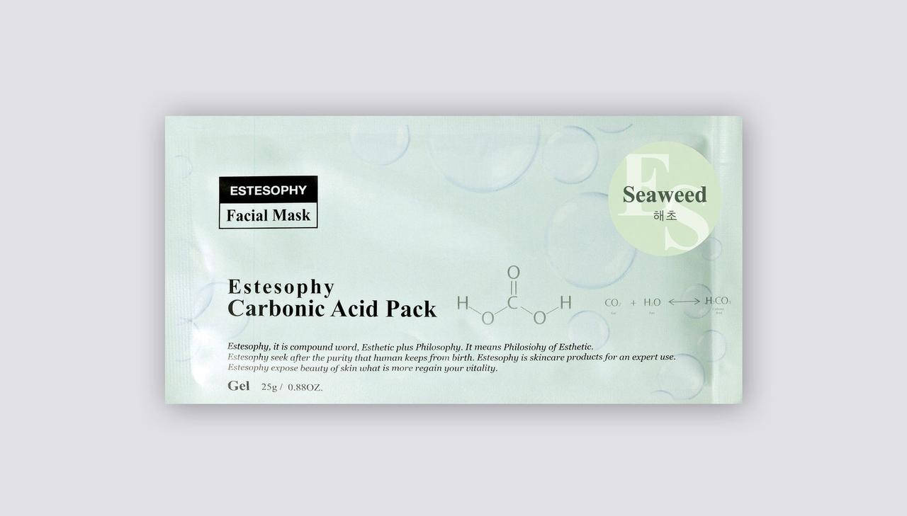 

Маска для лица Estesophy Carbonic Acid pack Seaweed