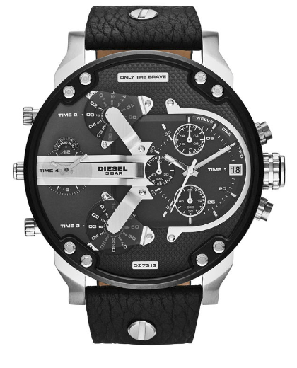 

Мужские наручные часы Diesel Brave black silver