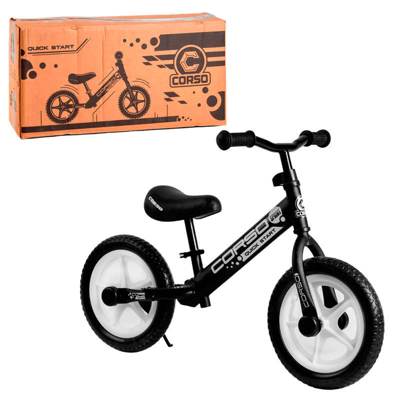 

Беговел "СORSO" 05413 с подножкой