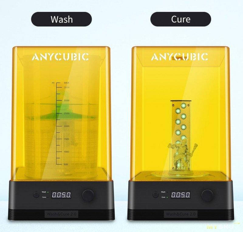 

3D мойка Anycubic Wash and Cure 2.0