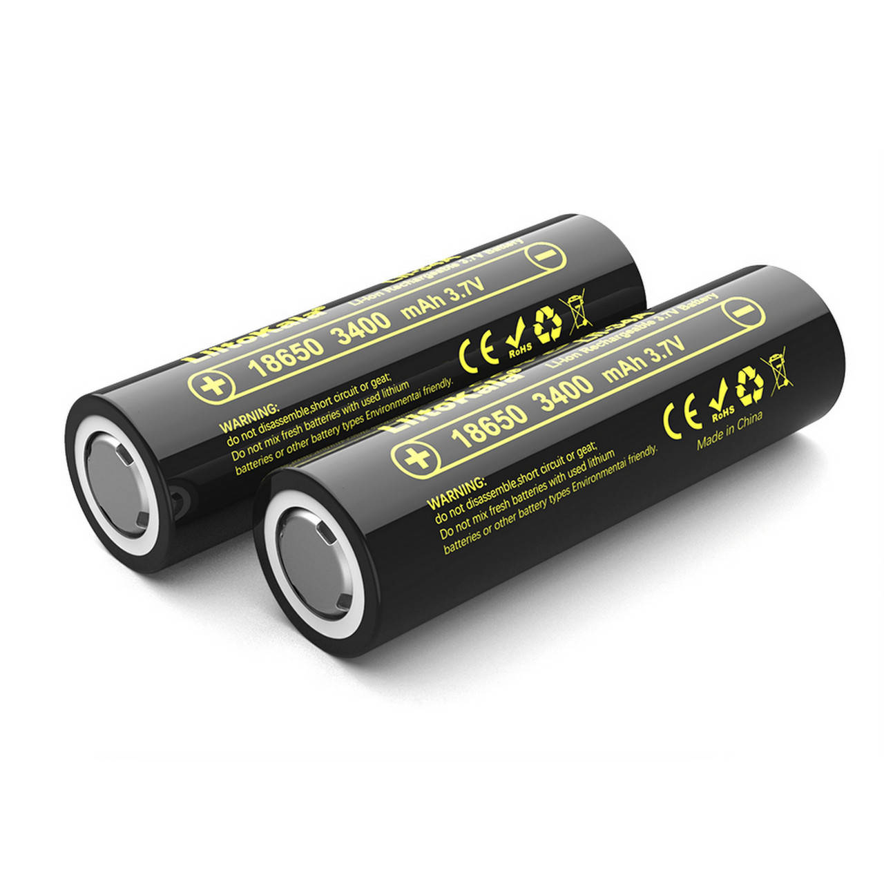 

Аккумулятор 18650 3400mAh LiitoKala Li-Ion Lii-34A (без защиты) (NCR18650B)